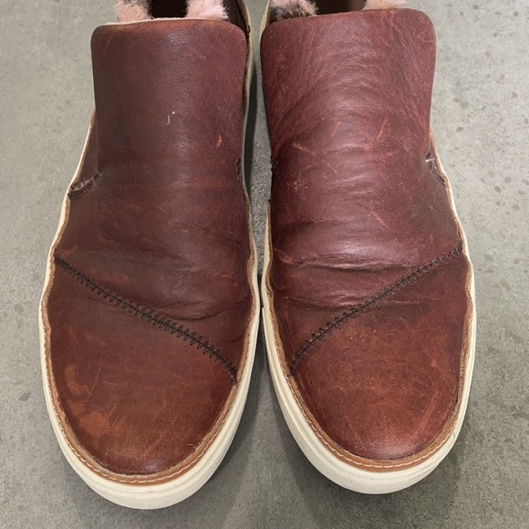 Toms Faux Leo Fur Paxton Slip-Ons Size 8 - Picture 4 of 13